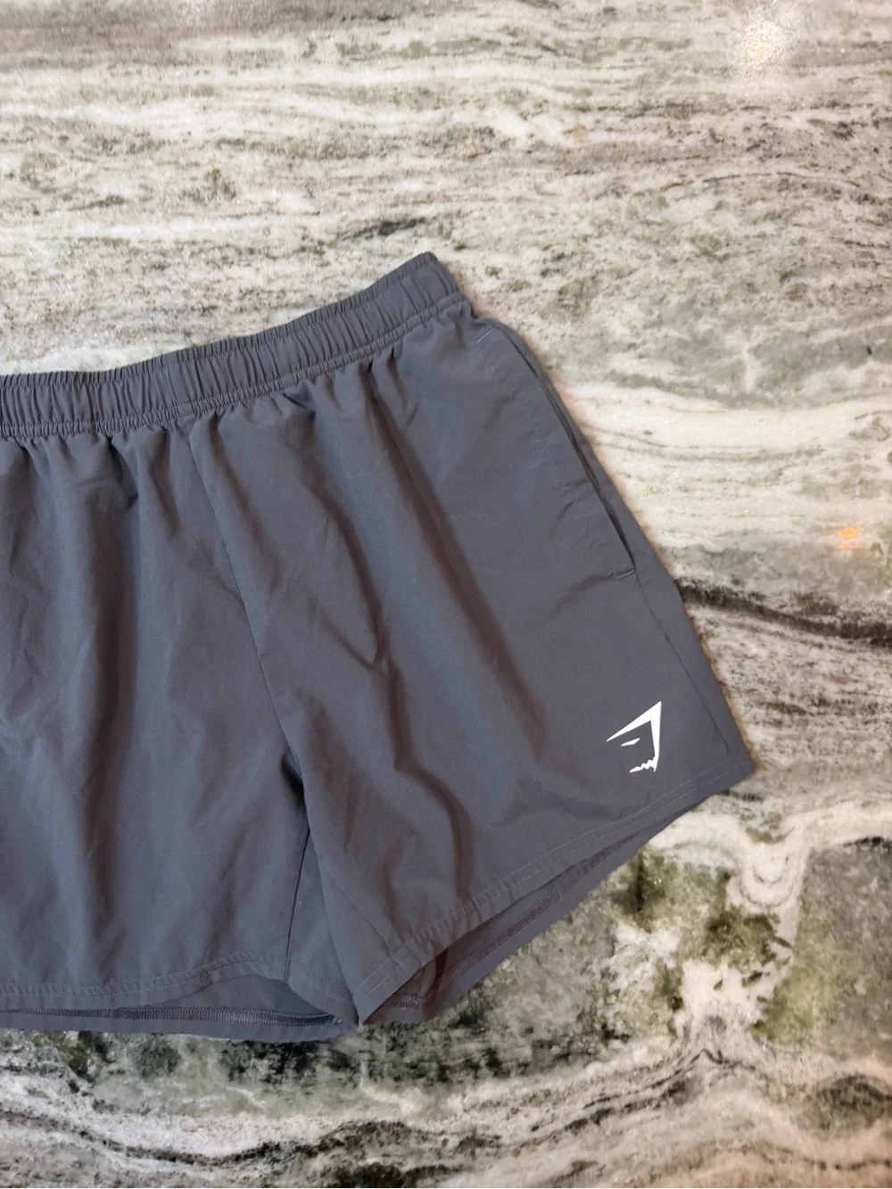 Gymshark Men’s Charcoal Gray Athletic Training Shorts